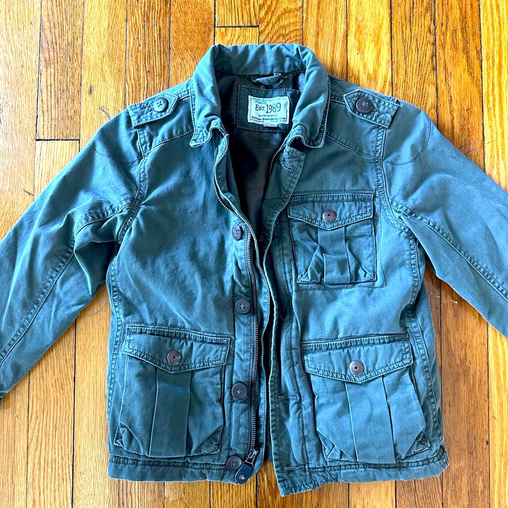 Kids military style jacket size S